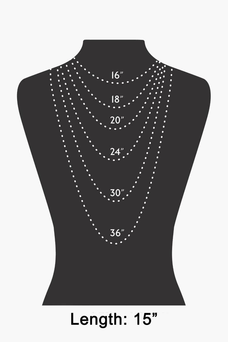 Gold Dipped Cluster Chain Necklace: GOLD