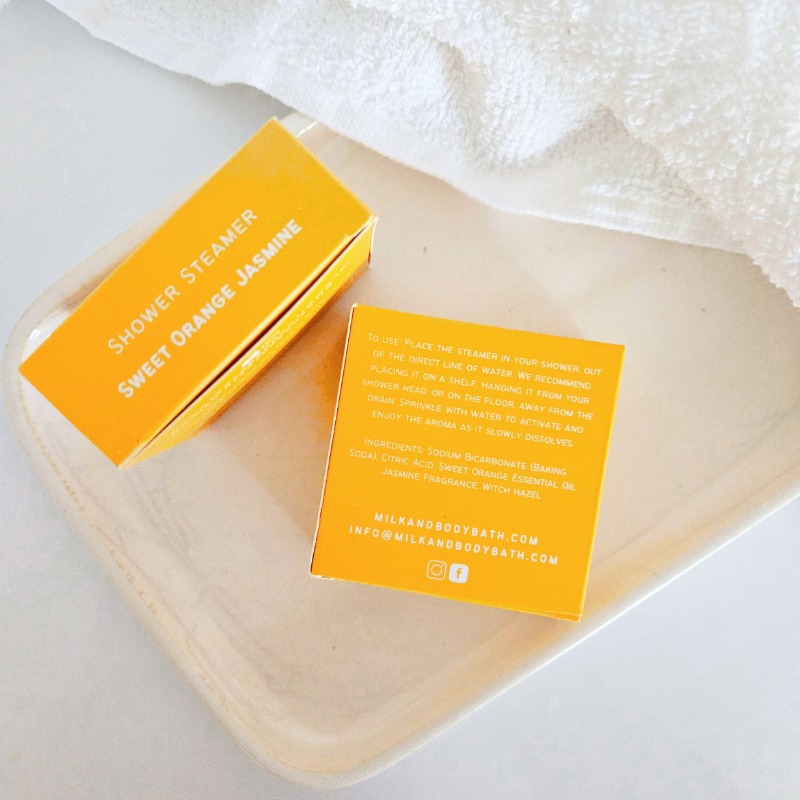 Sweet Orange Jasmine | 2oz Mix & Match Shower Steamers