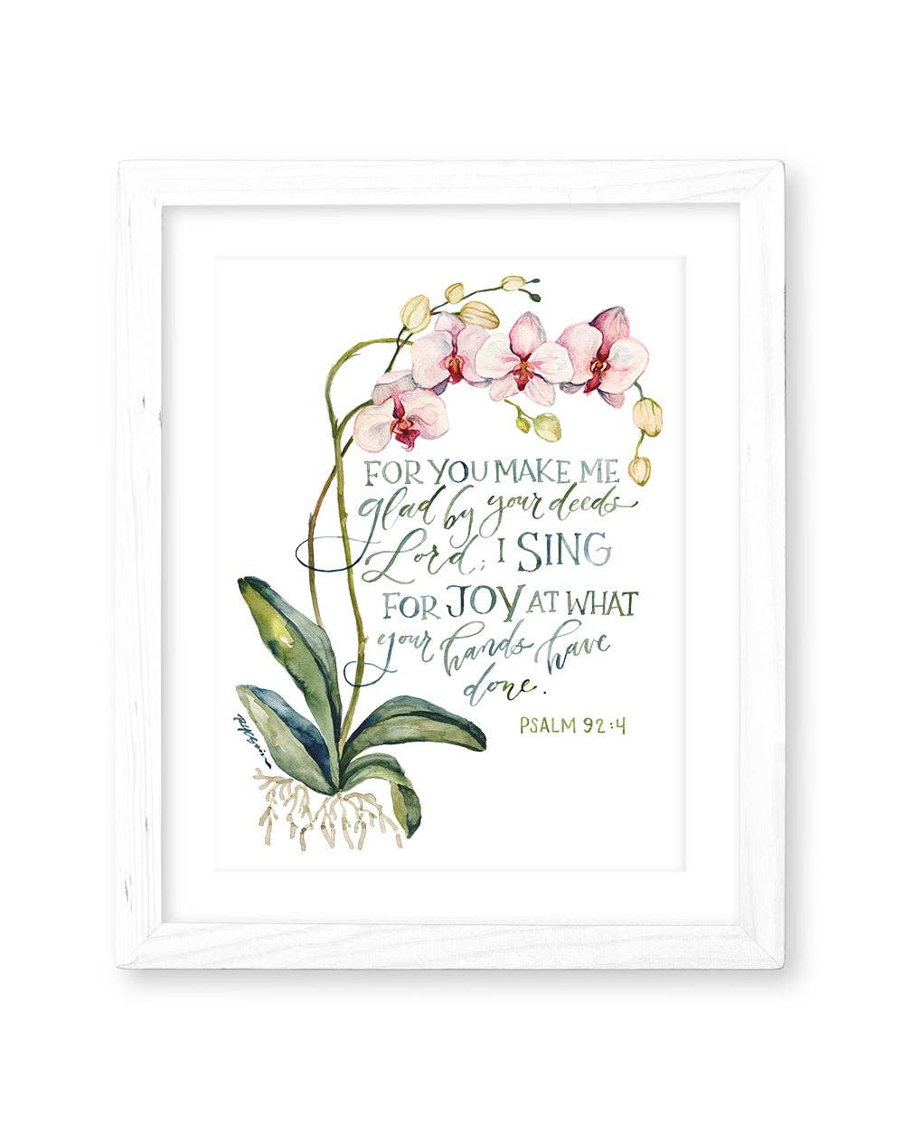 Sing For Joy Print: 8x10
