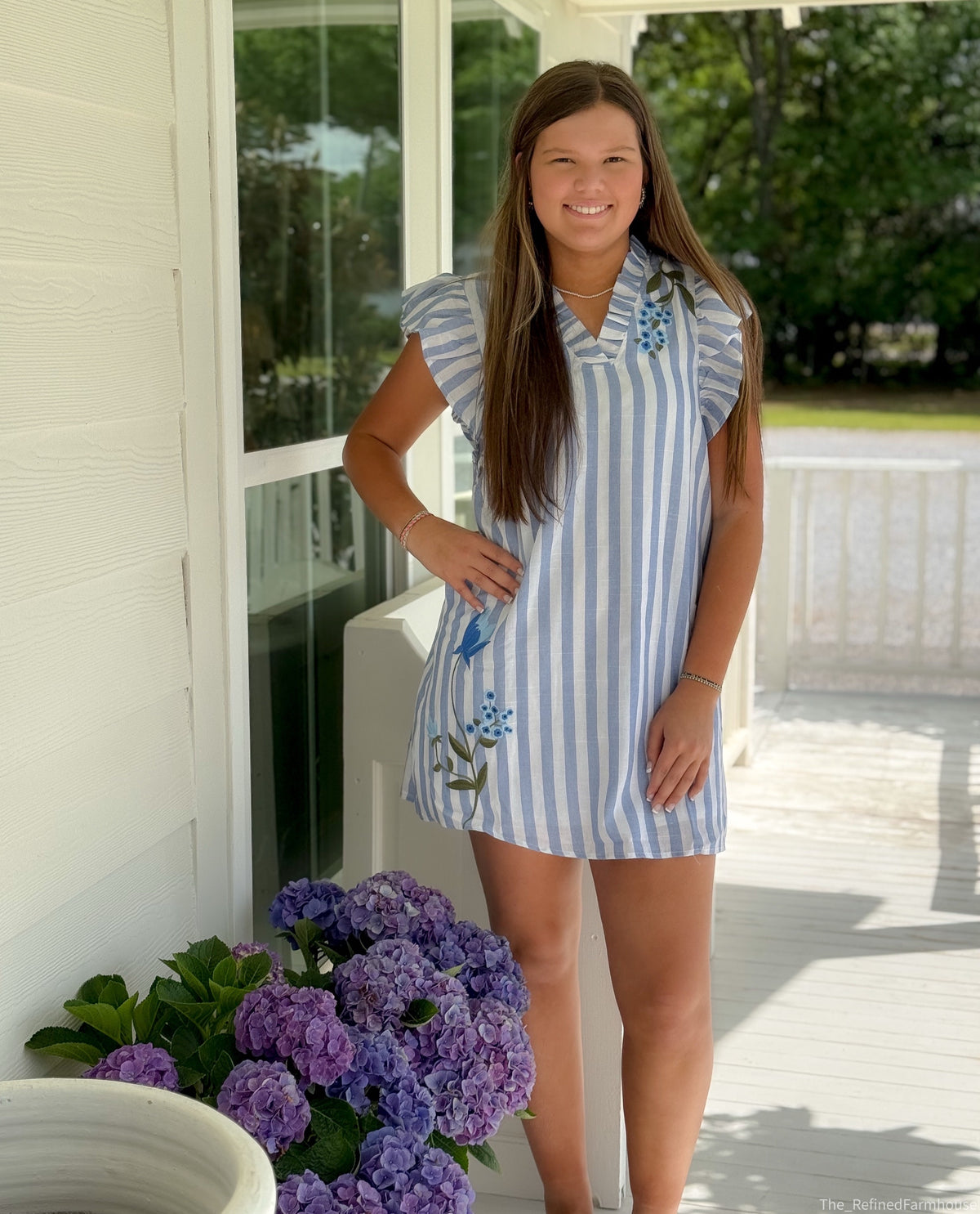 Blue Skies & Blooms Dress