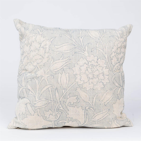 Windward Blue Kantha Stitch Pillow