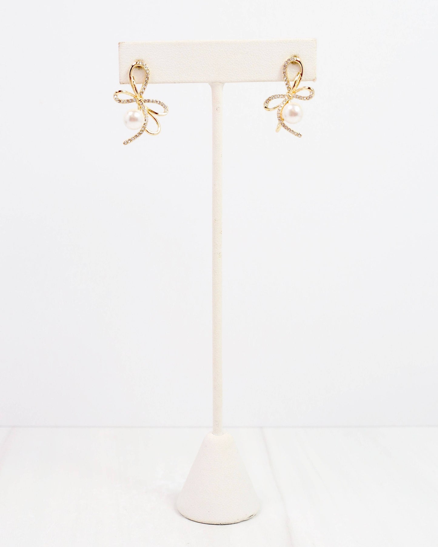 Ashley Bow Earring Gold