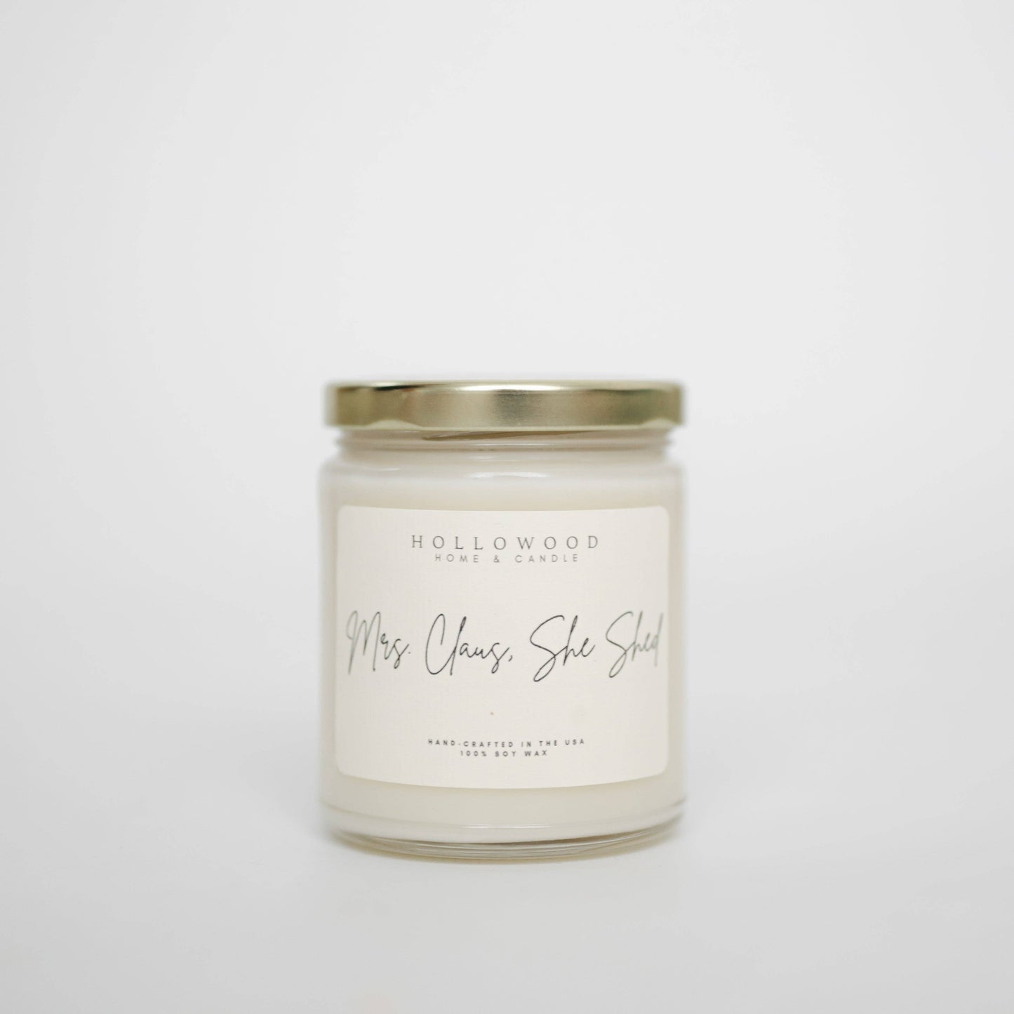 Mrs. Claus She Shed Candle 8 oz.