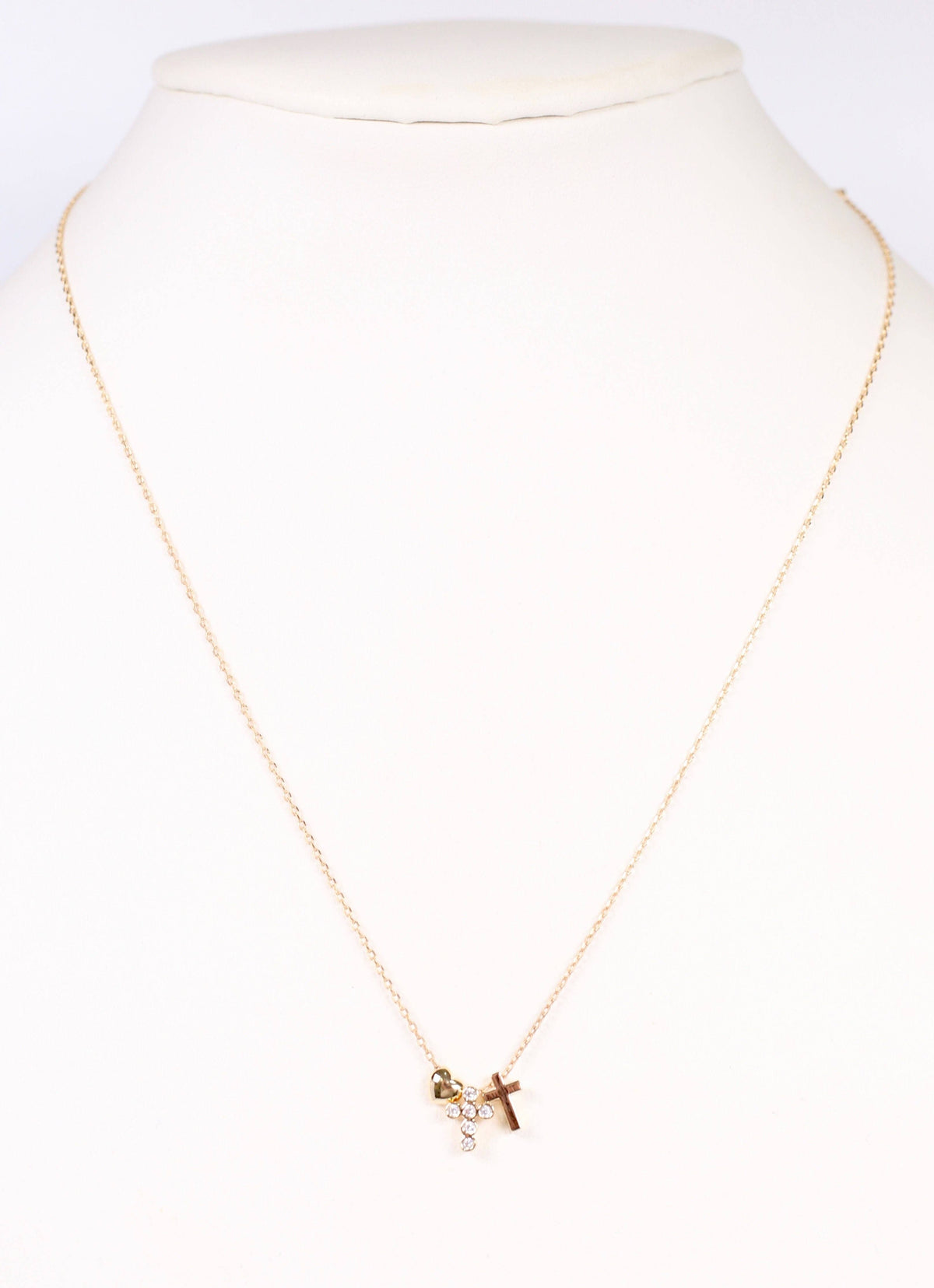 Emmons Mini Charms Necklace Gold