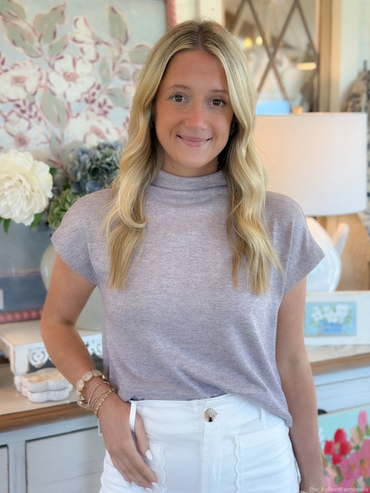 The Lavender Lane Top