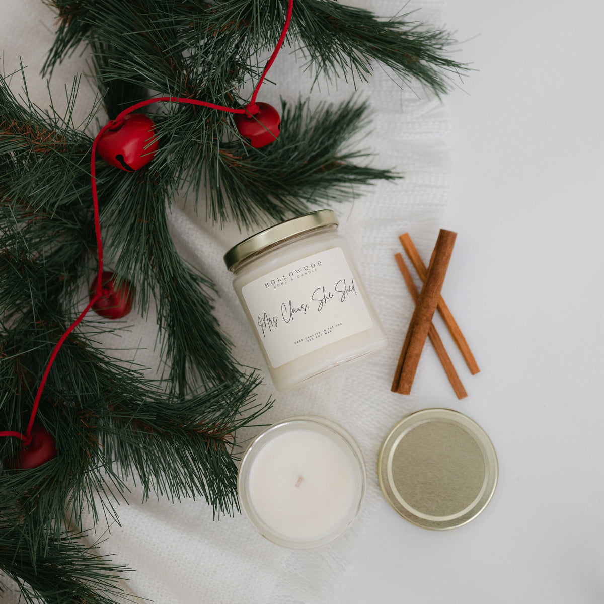 Mrs. Claus She Shed Candle 8 oz.