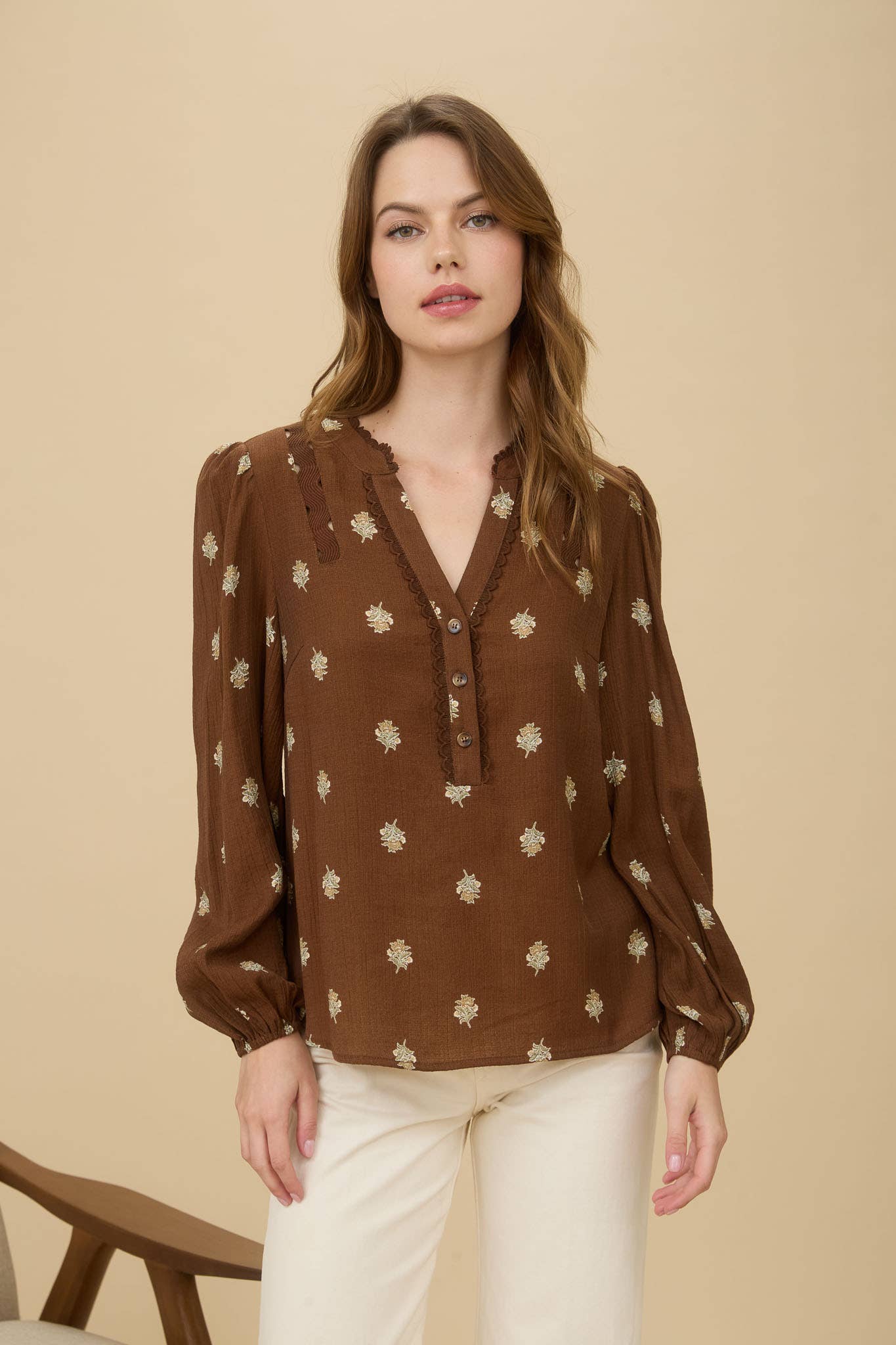 Chestnut Meadow Blouse