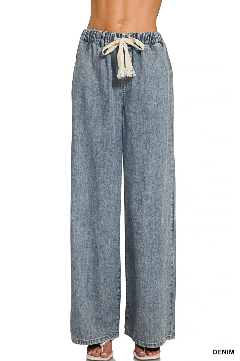 Weekend Ease Denim Pants