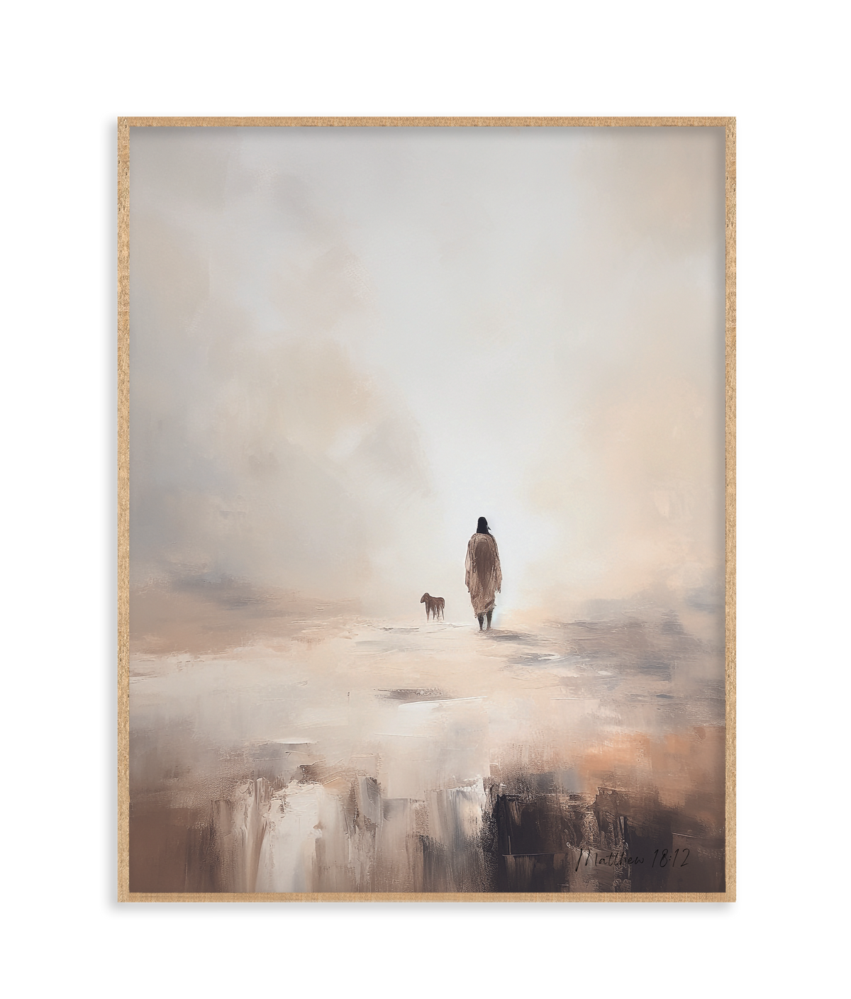 The Entire Watercolor Collection: Lost Sheep, Gallery Wrap (Frameless)