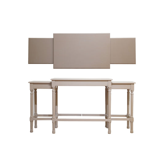Wood Nesting Tables, Taupe- 2 Sizes