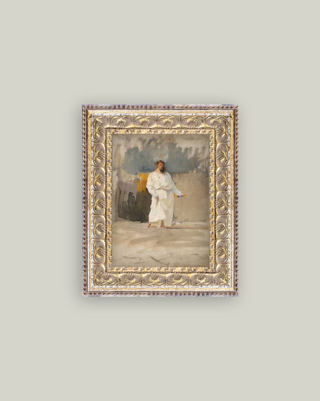 Christ Framed Antique Art: 8x10
