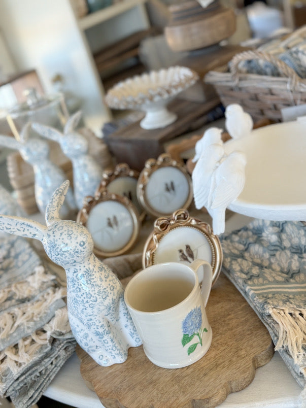Blue Hydrangea Mug