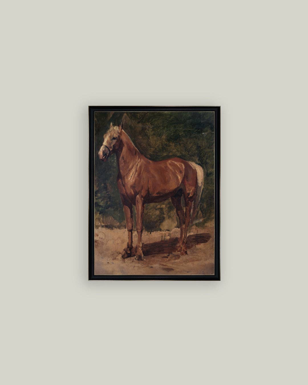 Chesnut Horse: 18x22