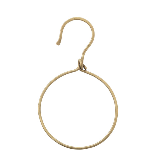 Brass Metal Ring w/Hook