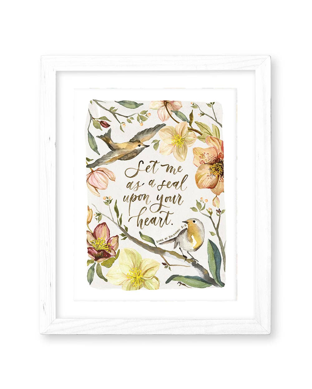 Set Me As A Seal Print: 8x10