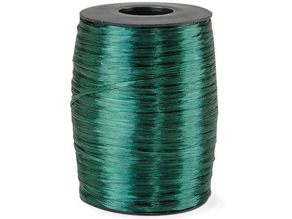 Pearlized Raffia Ribbon: Light Blue, 1 Pack, 100 yards
