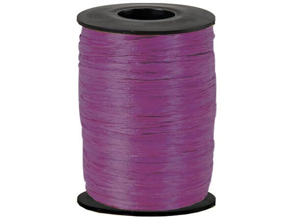 Matte Raffia Ribbon: White Matte, 1 Pack, 100 yards