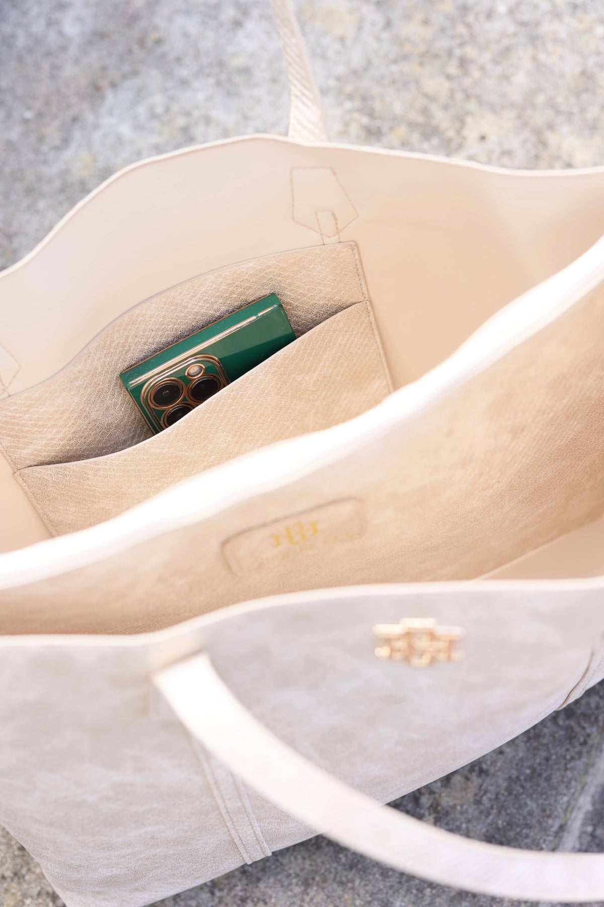 Heath Tote Bag SHIMMER CHAMPAGNE: Default