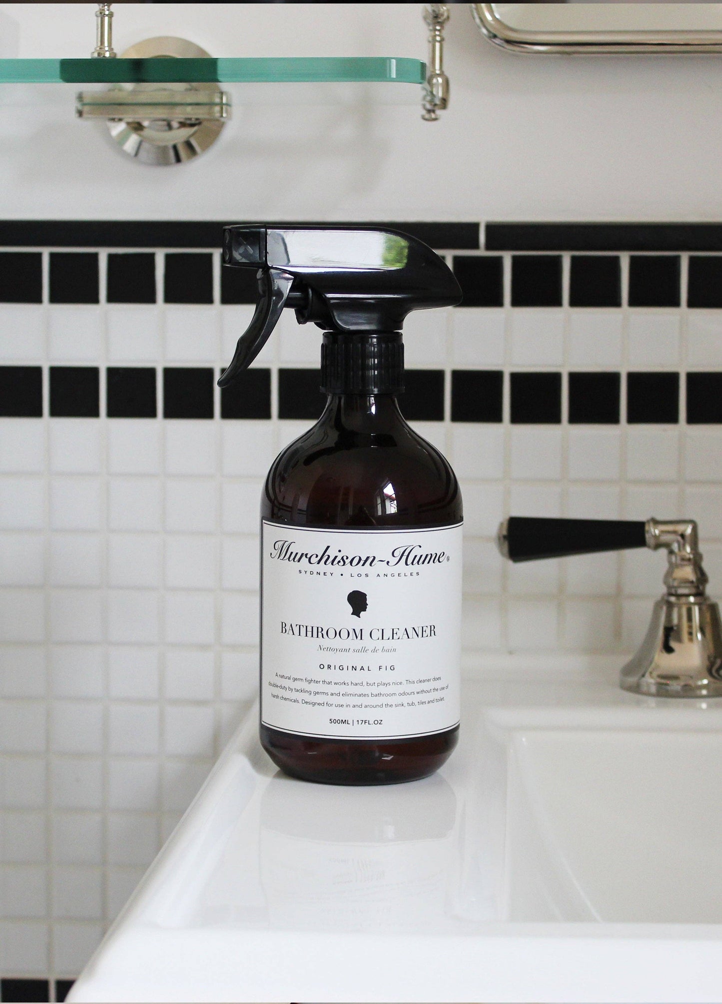 All Natural Bathroom Cleaner: Original Fig, 17oz
