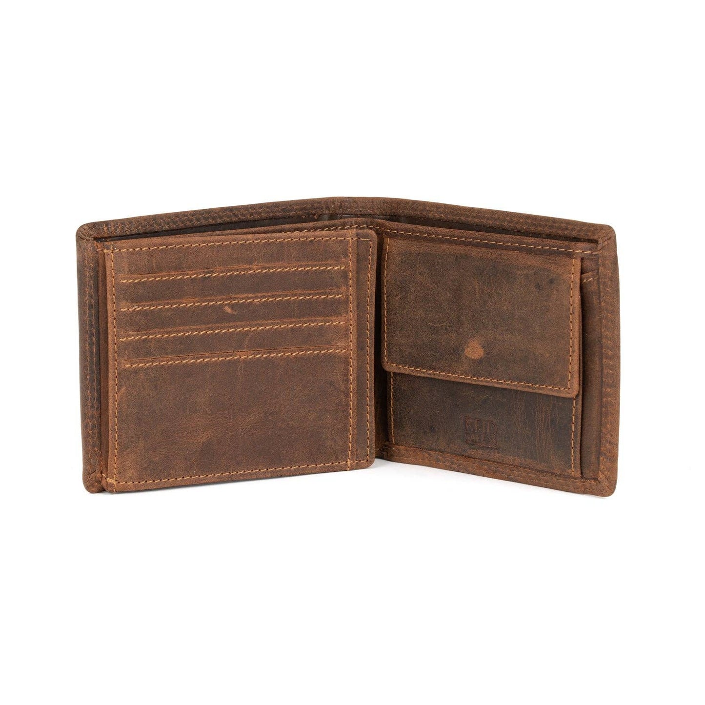 Leather Men Wallet Hart-Sandal