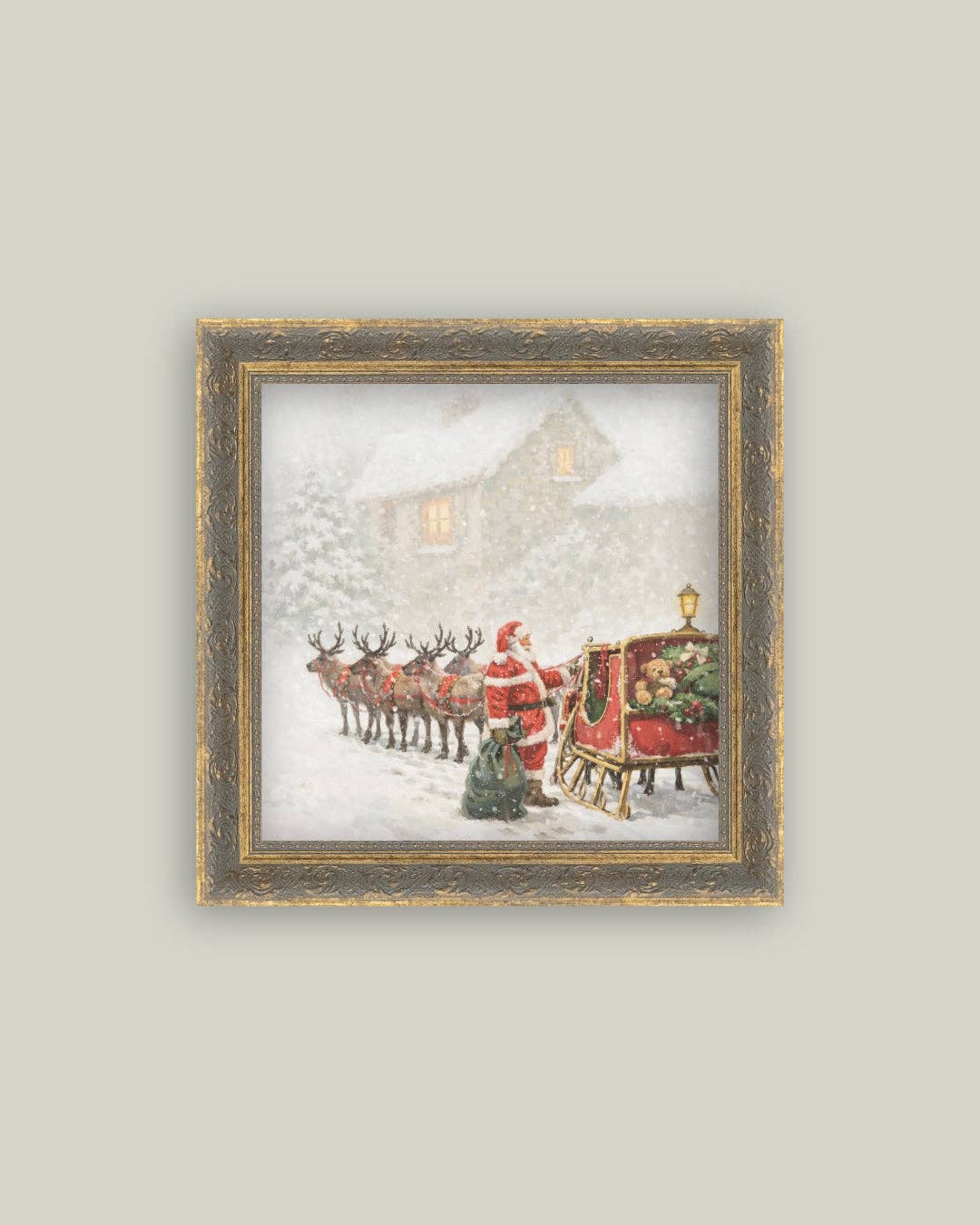 Christmas Sleigh: 6x6