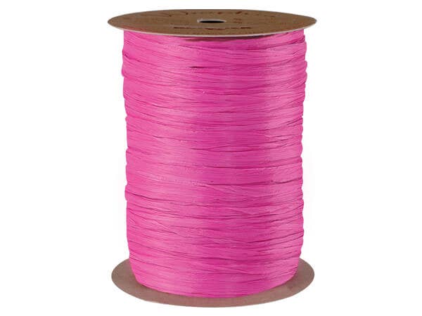 Matte Raffia Ribbon: Ivory Buff, 1 Pack, 100 yards