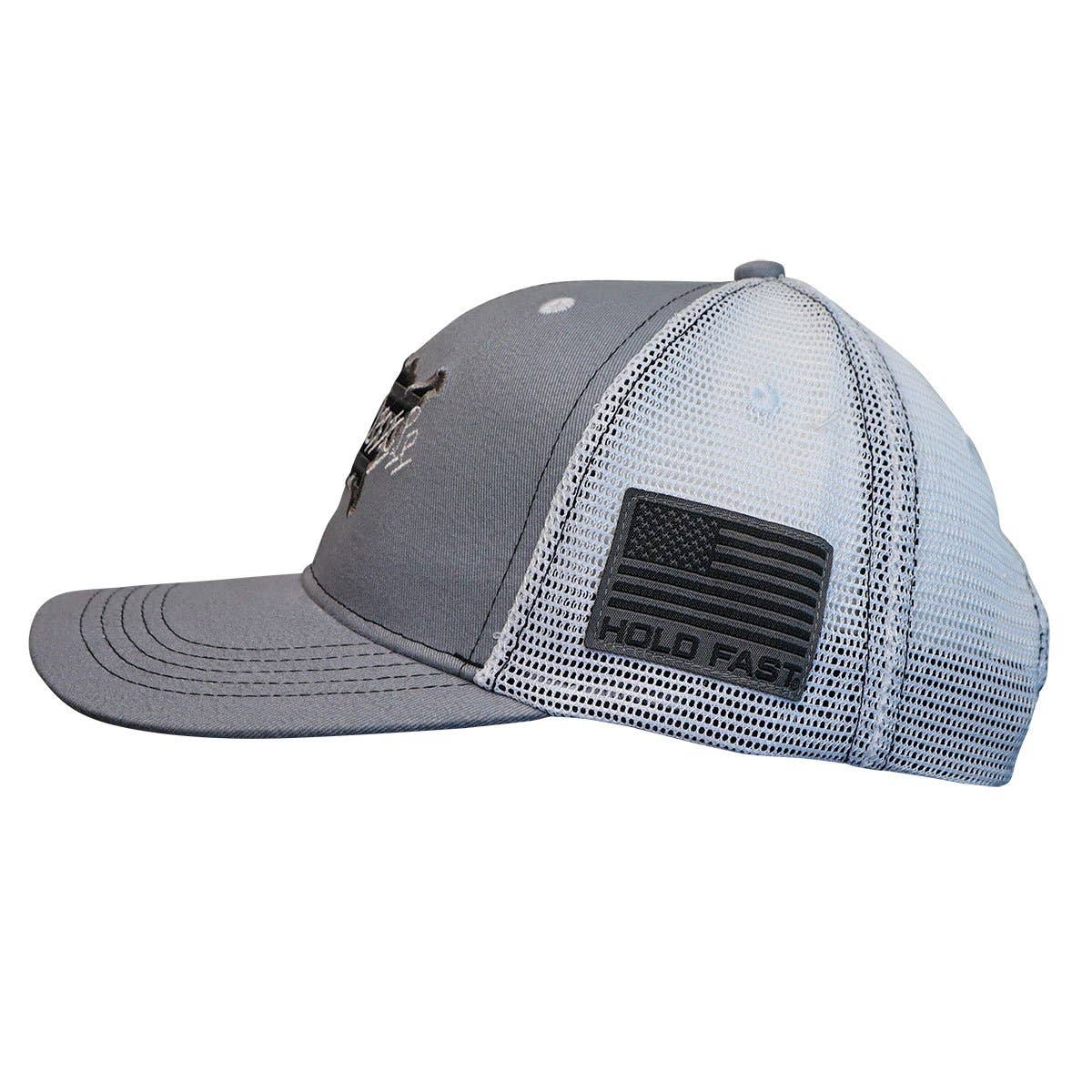 HOLD FAST Mens Cap We The People: Light Grey, One Size Fits Most