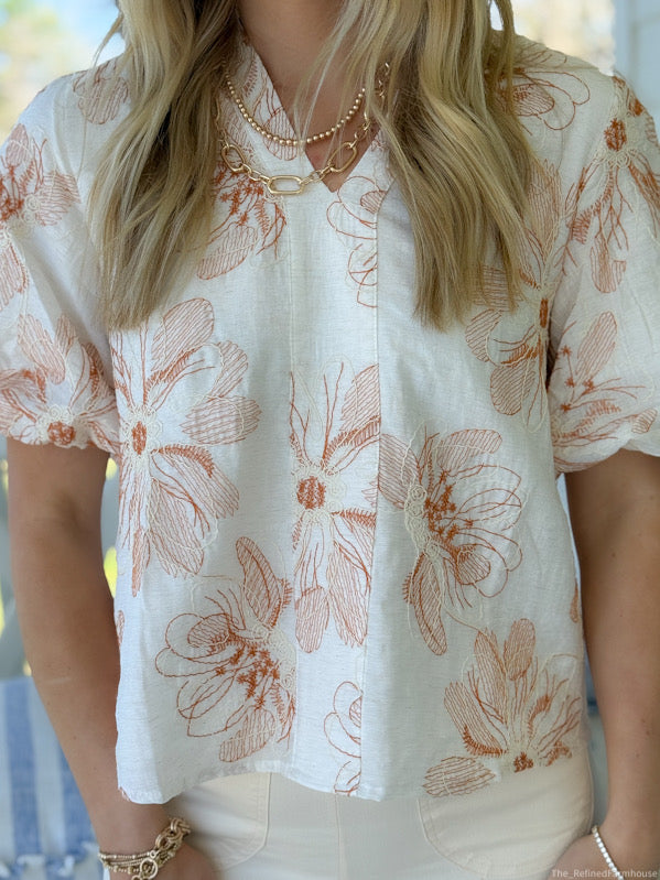 The Petal Garden Blouse