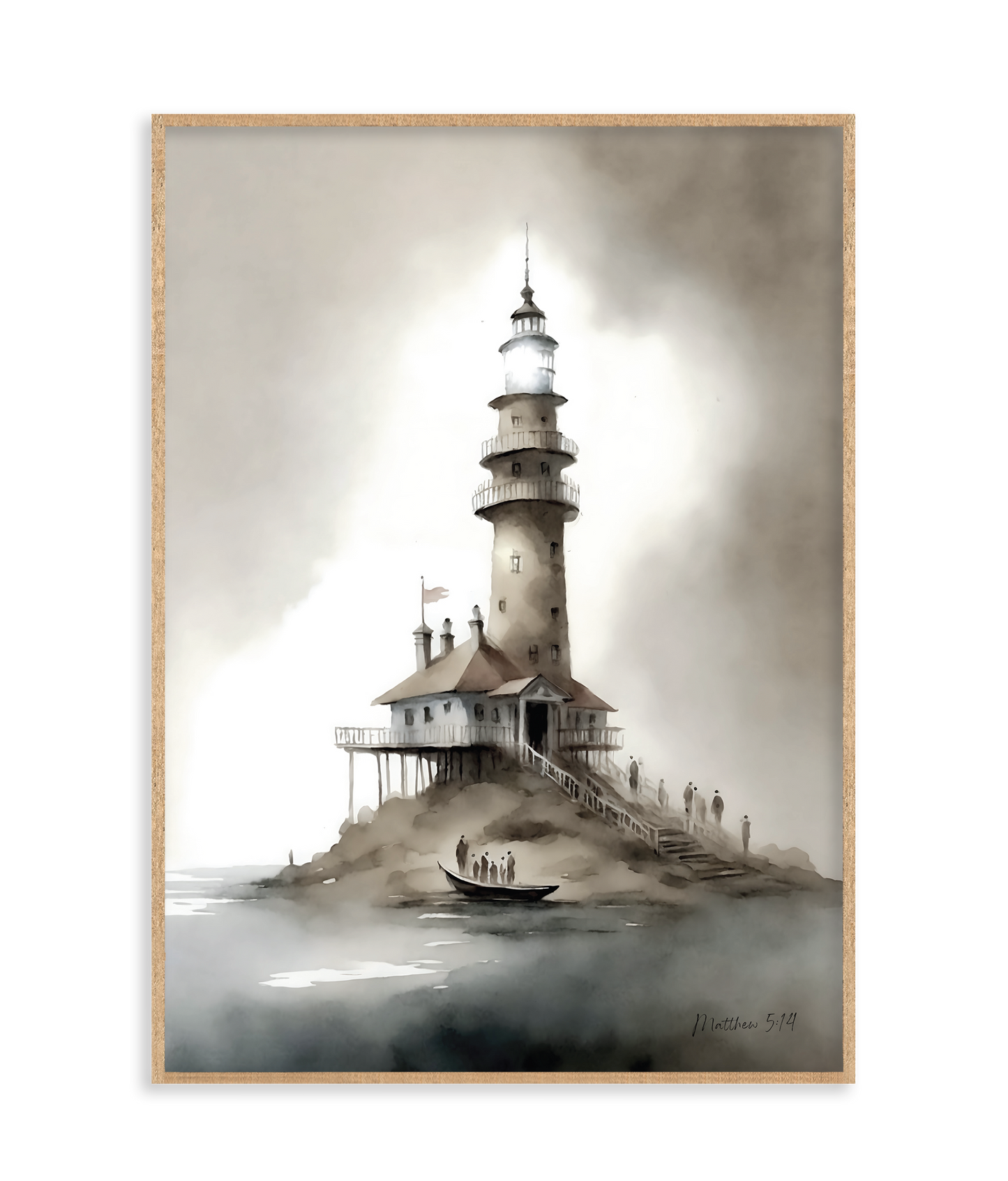 The Entire Watercolor Collection: Lost Sheep, Gallery Wrap (Frameless)