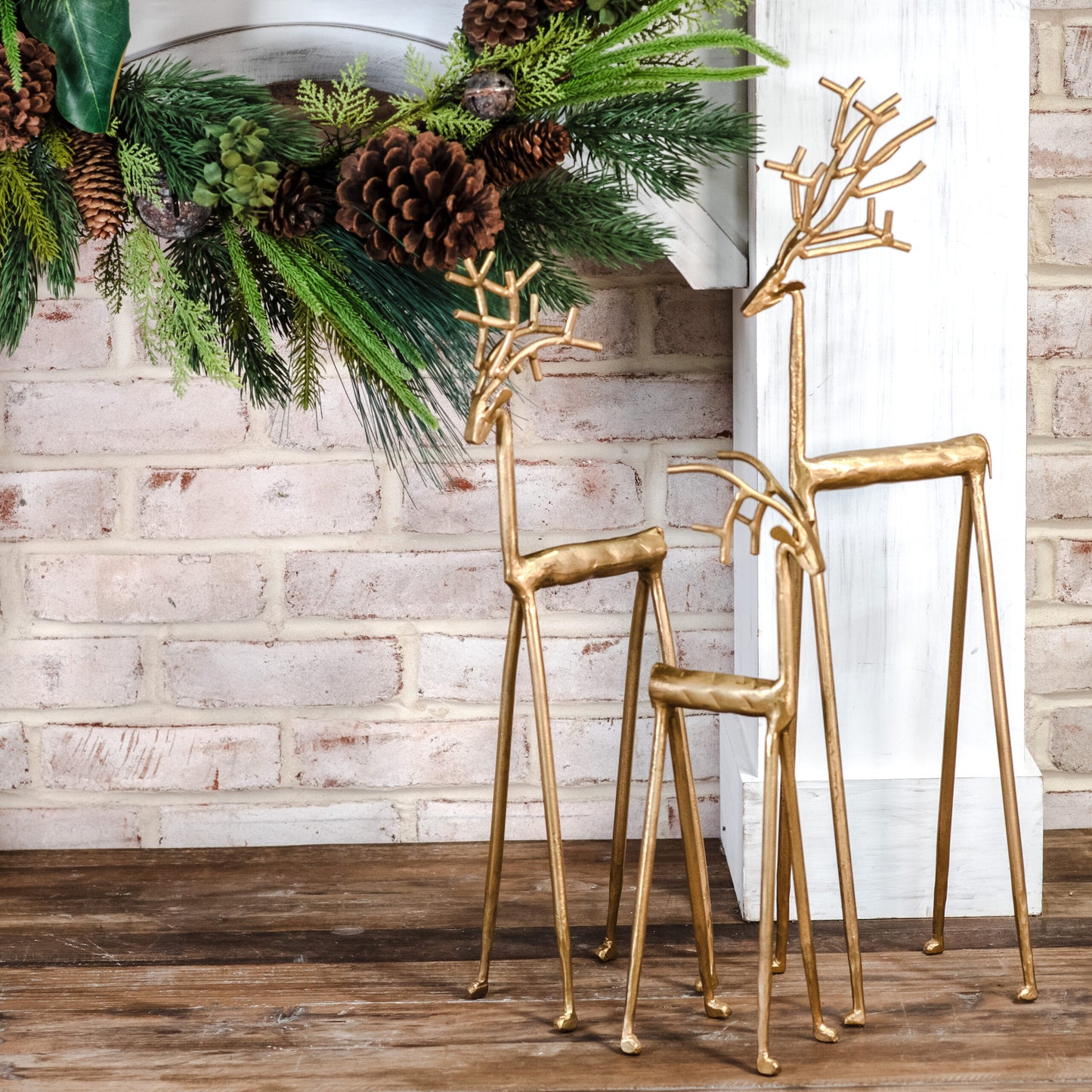 Gold Iron Deer