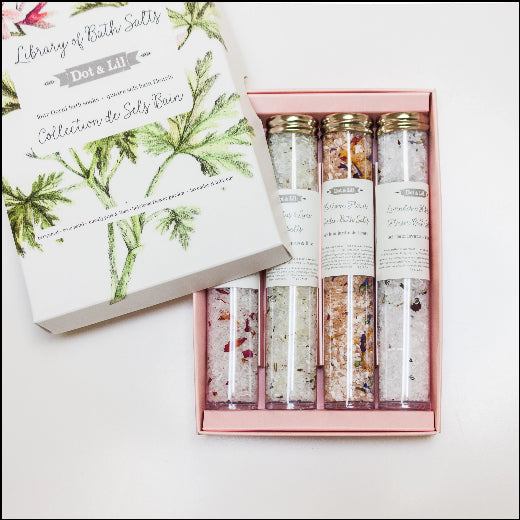 Library of Bath Salts gift set