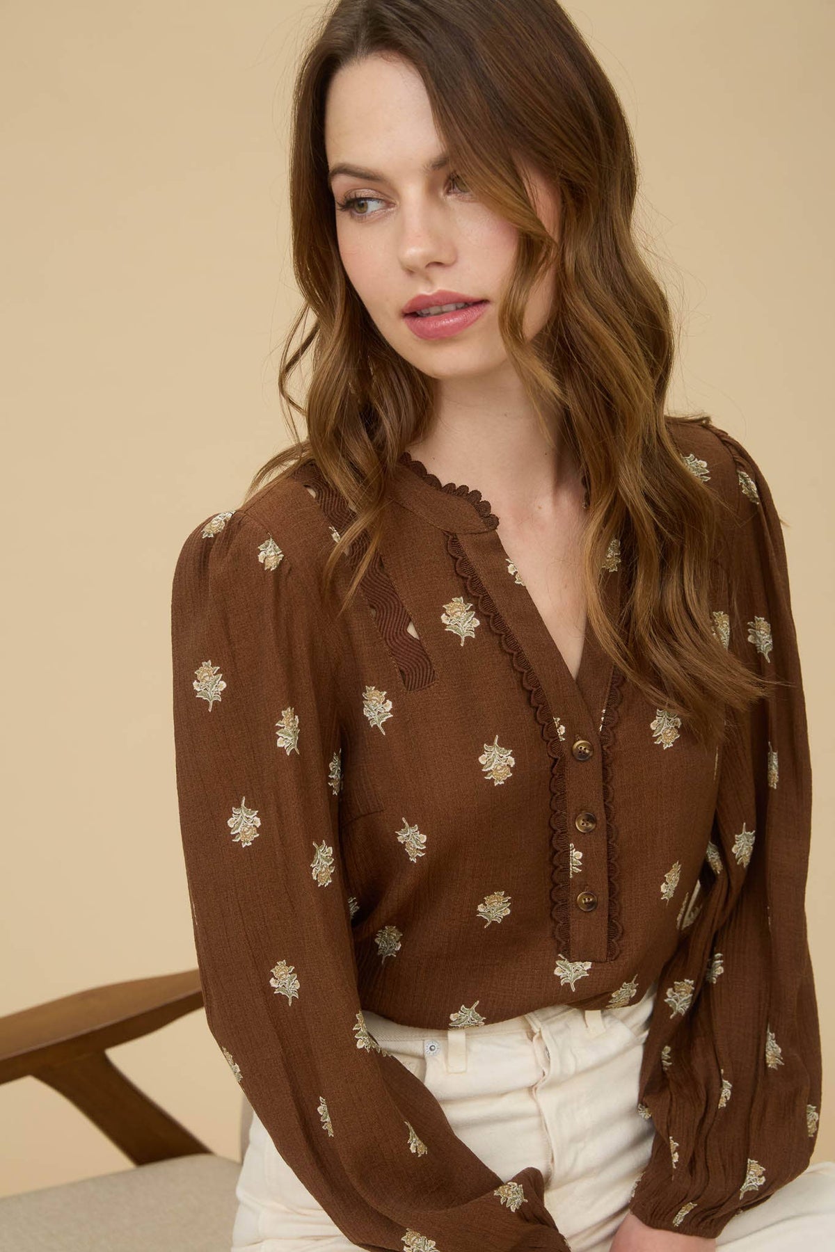 Chestnut Meadow Blouse