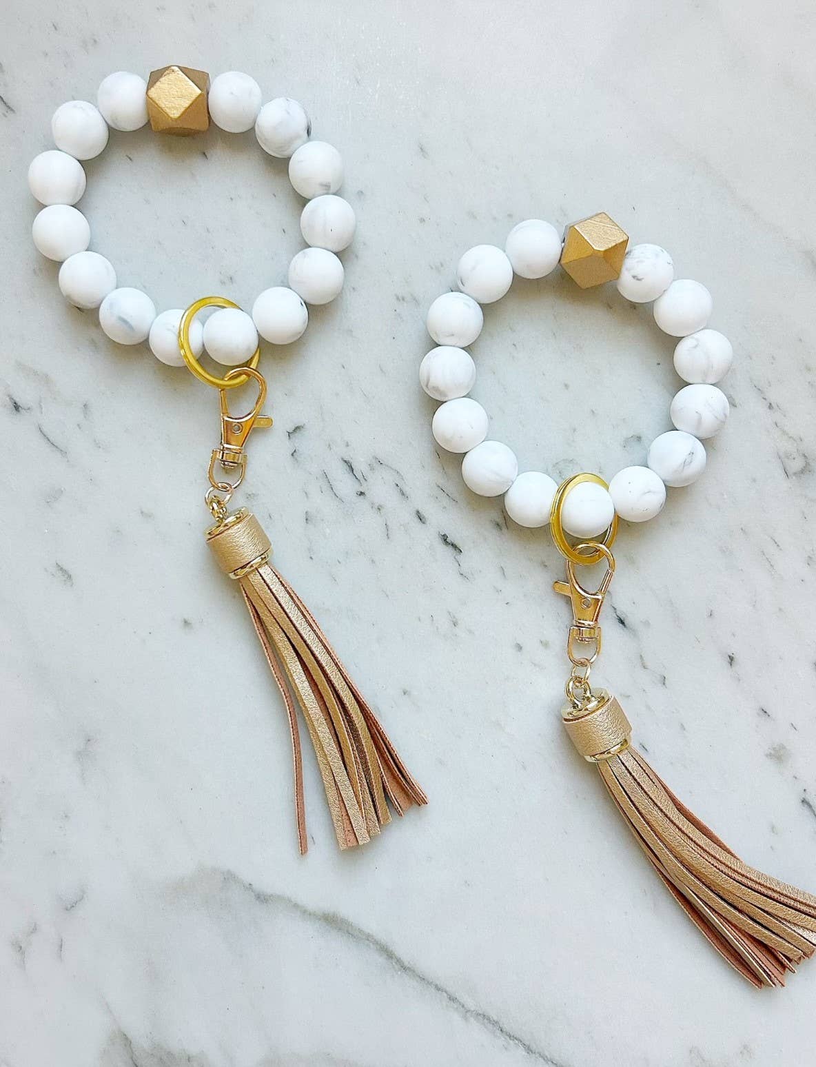 Marble•ous Wristband Keychain: No Phone Attachment, No Wallet