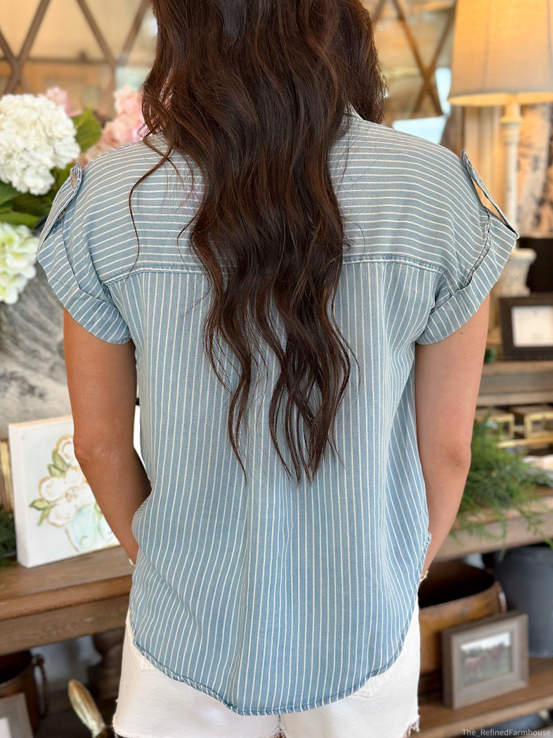 The Easygoing Chambray Shirt