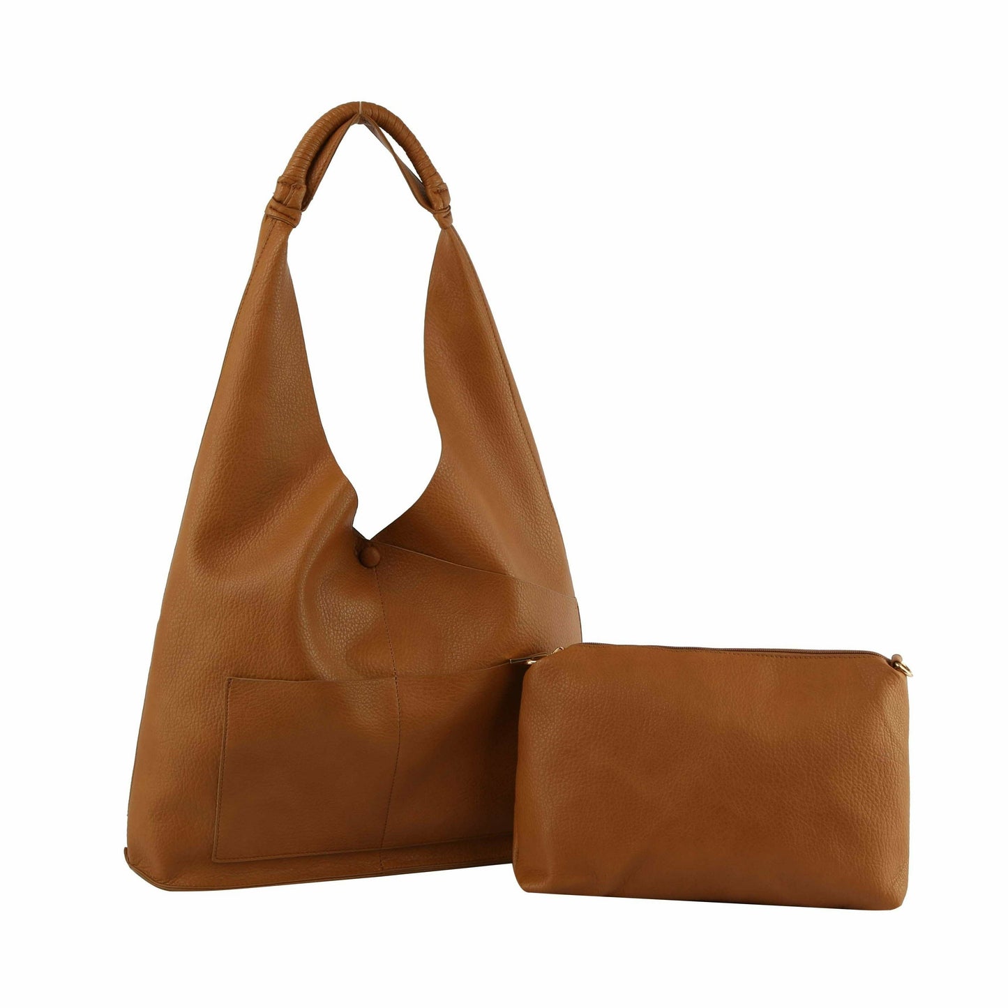 HF Front Pocket Tall Hobo Handbag Set