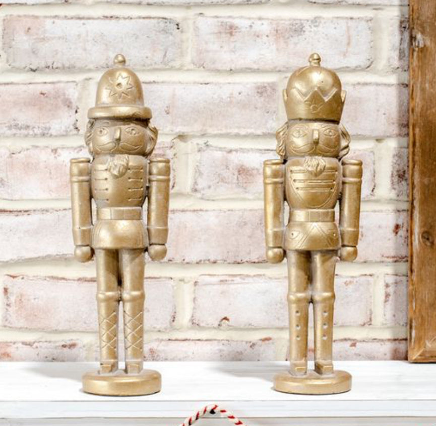 Gold Nutcracker | 12.25"