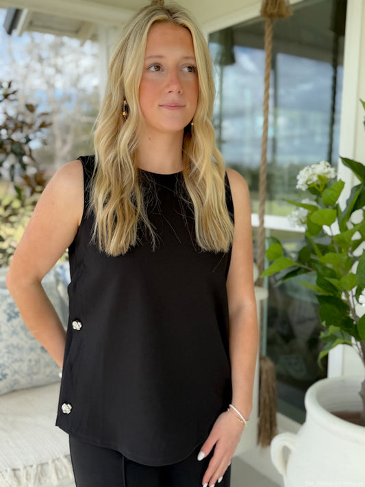 The Midnight Elegance Top