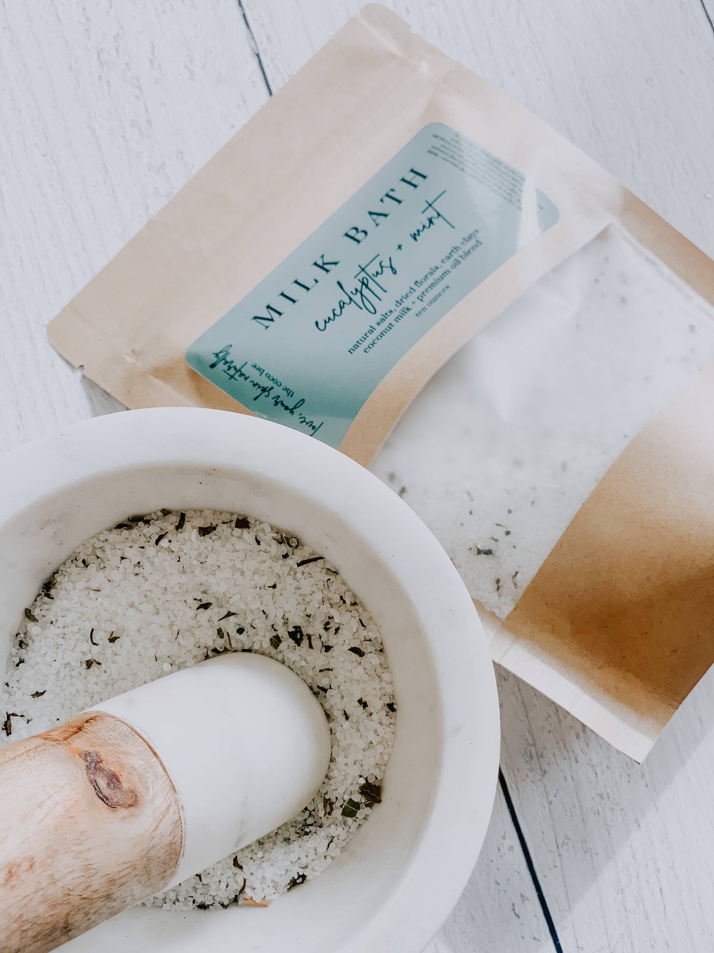 Eucalyptus + Mint | Coconut Milk + Salt Blends