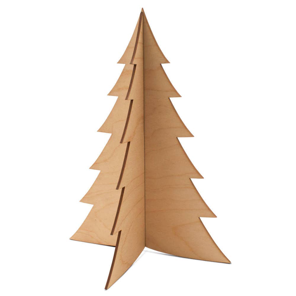 2-Piece Slotted Christmas Tree: 24 Inch