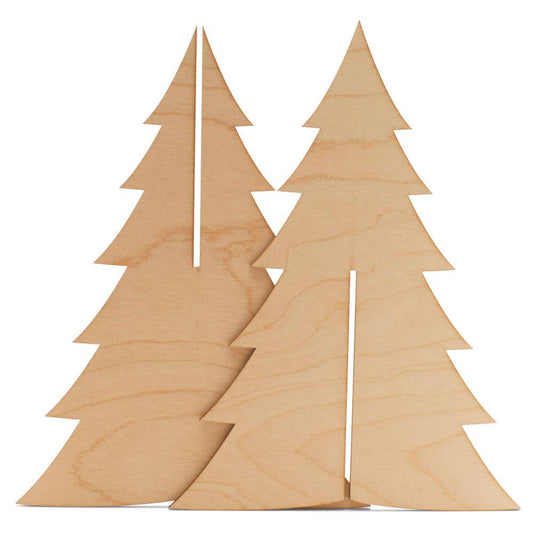2-Piece Slotted Christmas Tree: 24 Inch