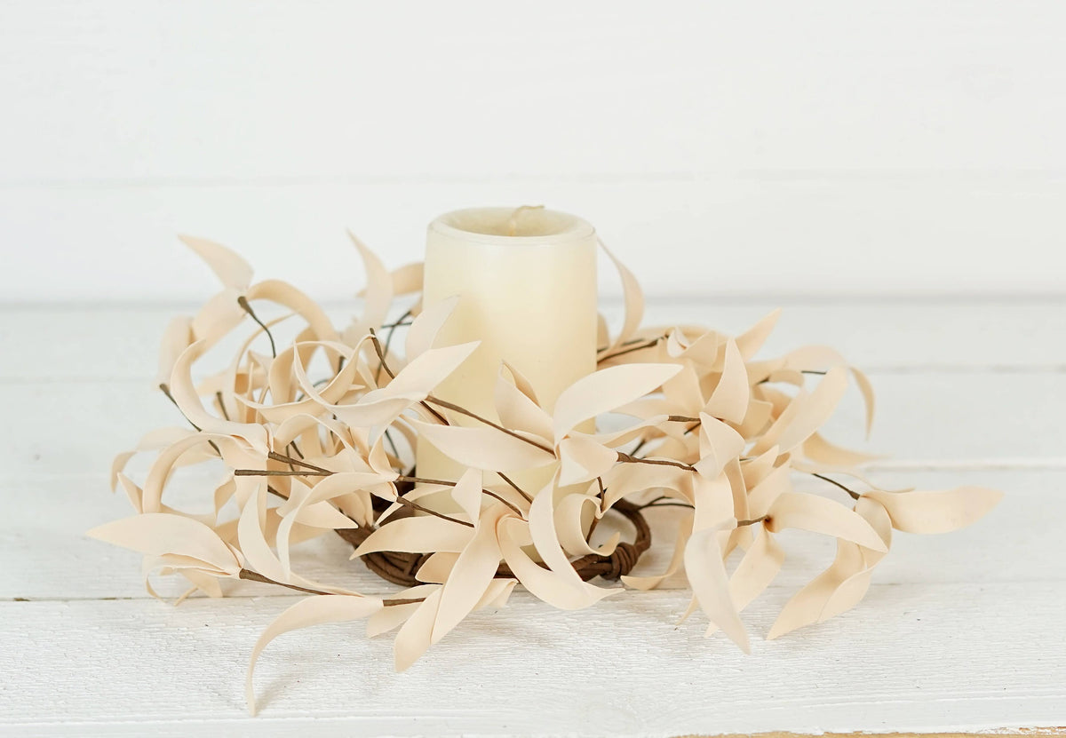 3.5in Buttercup Herb Leaves Ring