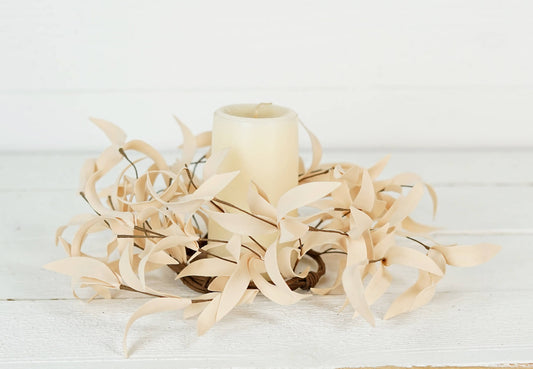 3.5in Buttercup Herb Leaves Ring