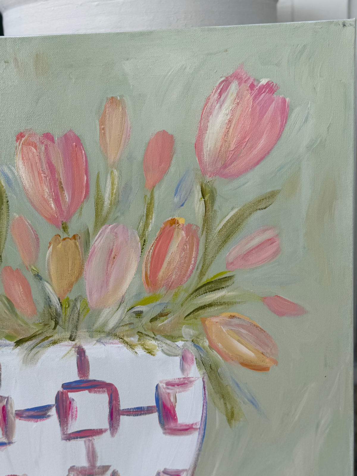 Spring Gathering | Hand Painted Original | 24x24