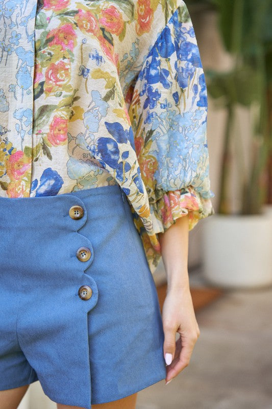 Coastal Chic Sailor Shorts