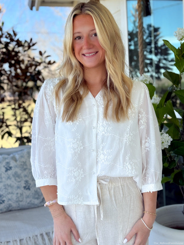 The Keepsake Floral Blouse
