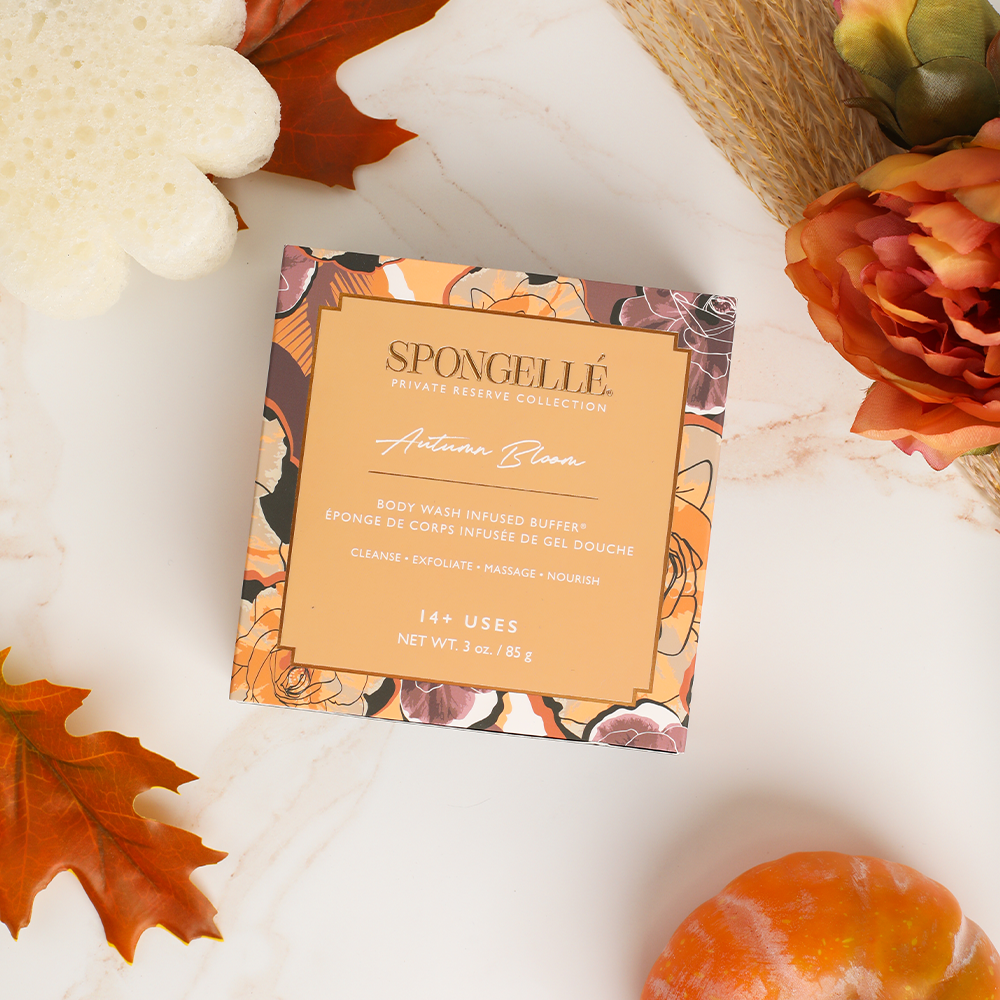 Autumn Bloom Boxed Flower-Spongelle