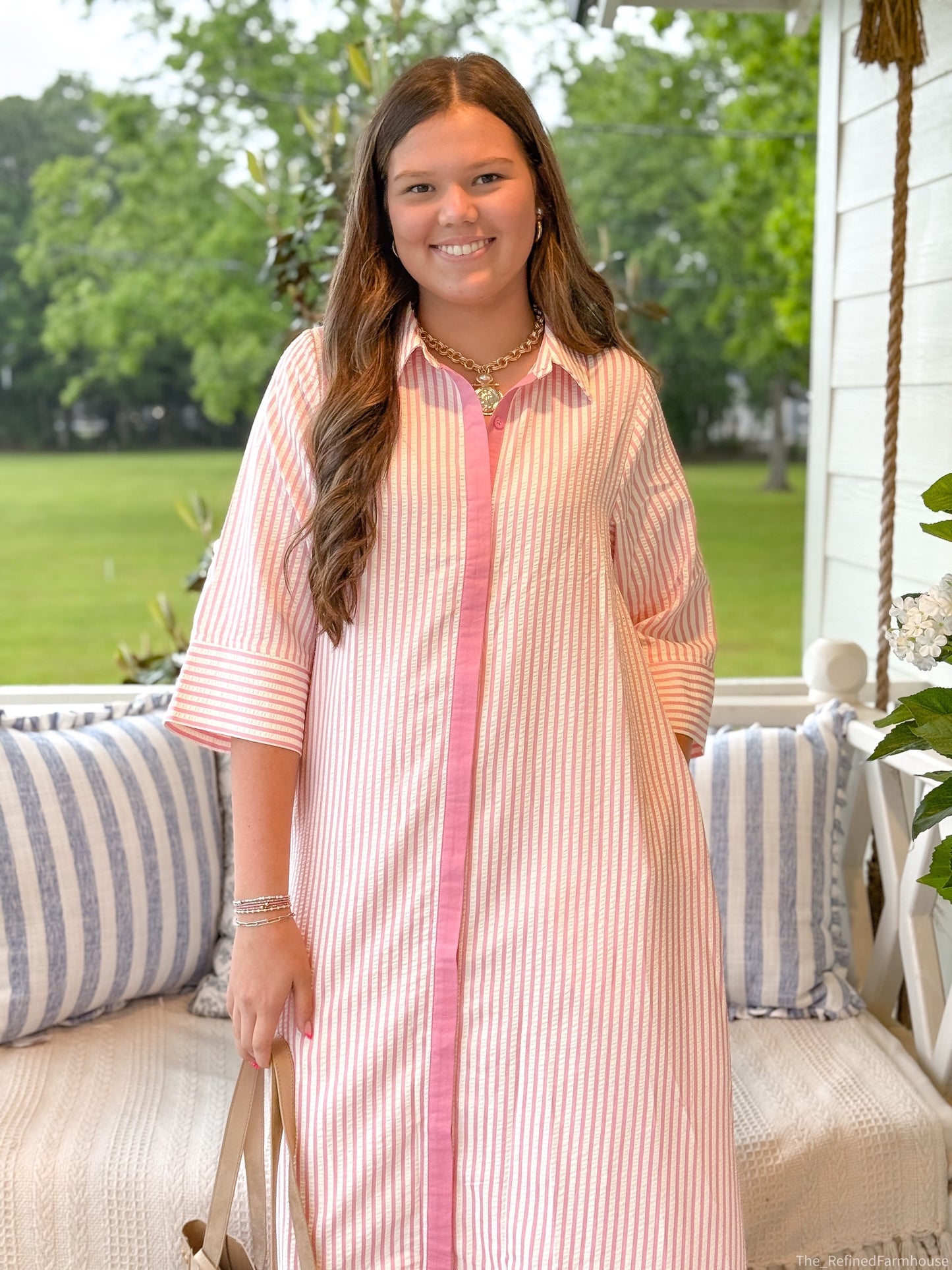 Rosé All Day Dress