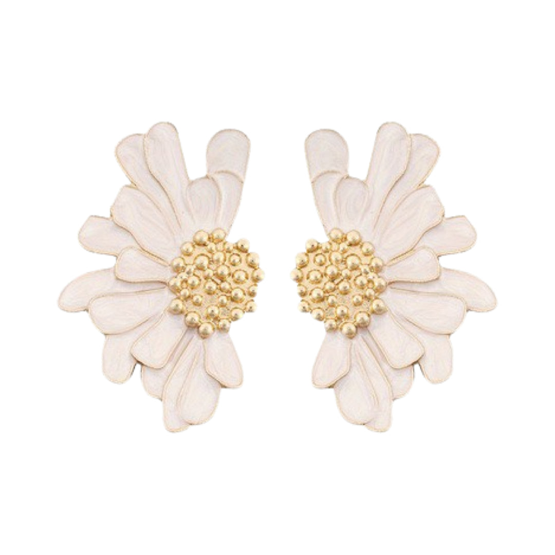 Cream Statement Petal Wing