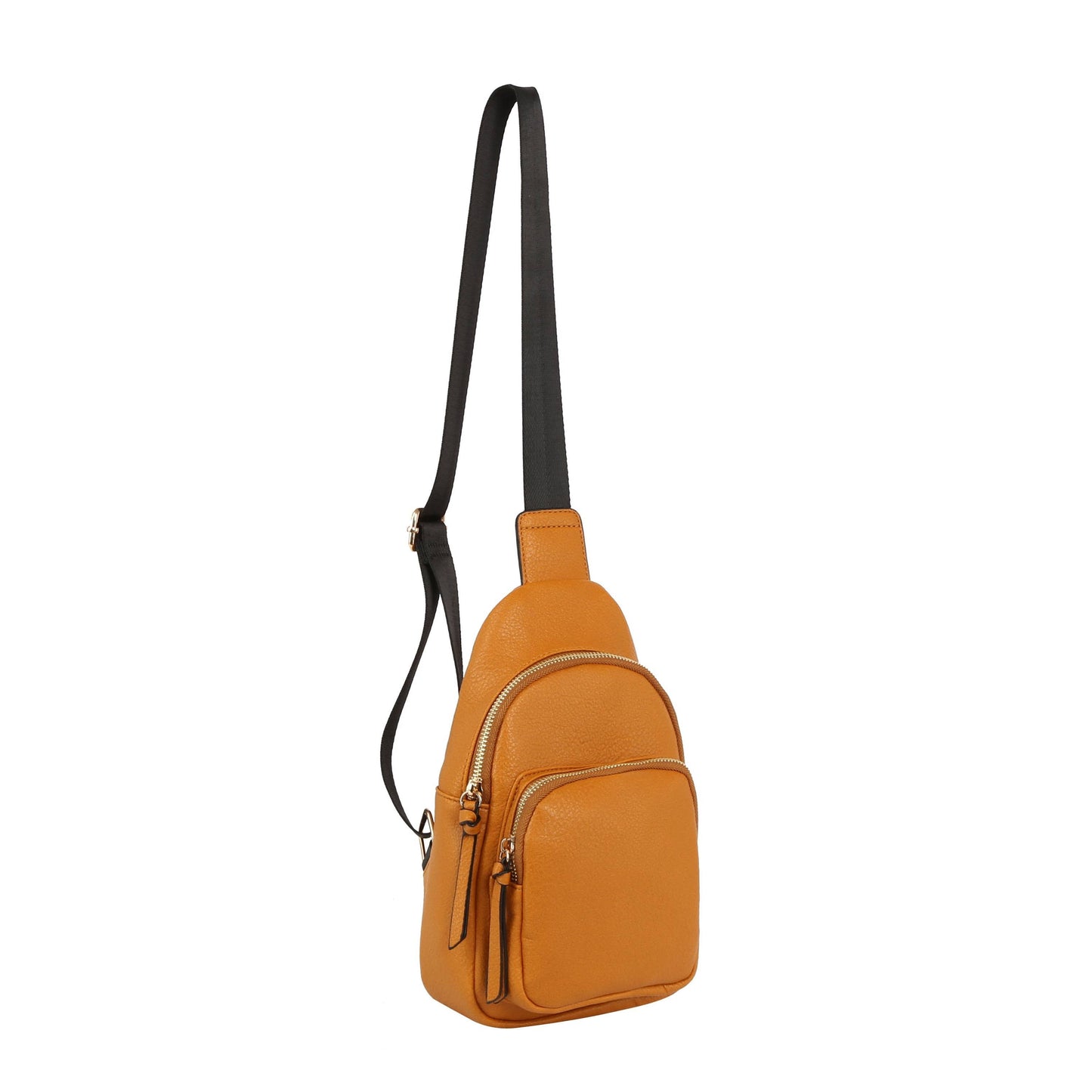 Women Sling Crossbody Fanny Bag: ONE SIZE / Brown