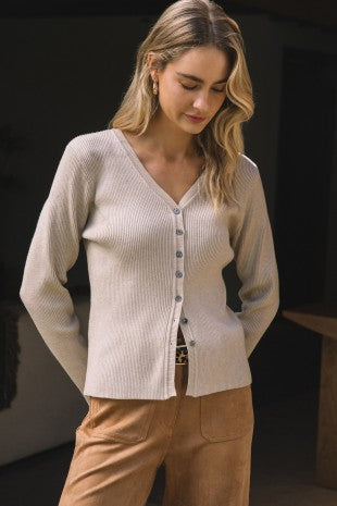 Stonefield Ribbed Long Sleeve Top